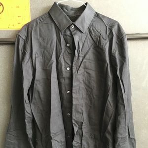 Black Slim Fit H&M Button Down